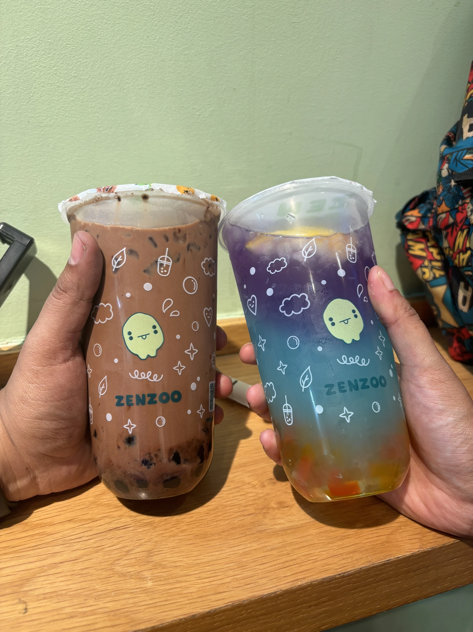 Unforgettable bubble tea break in Madrid
