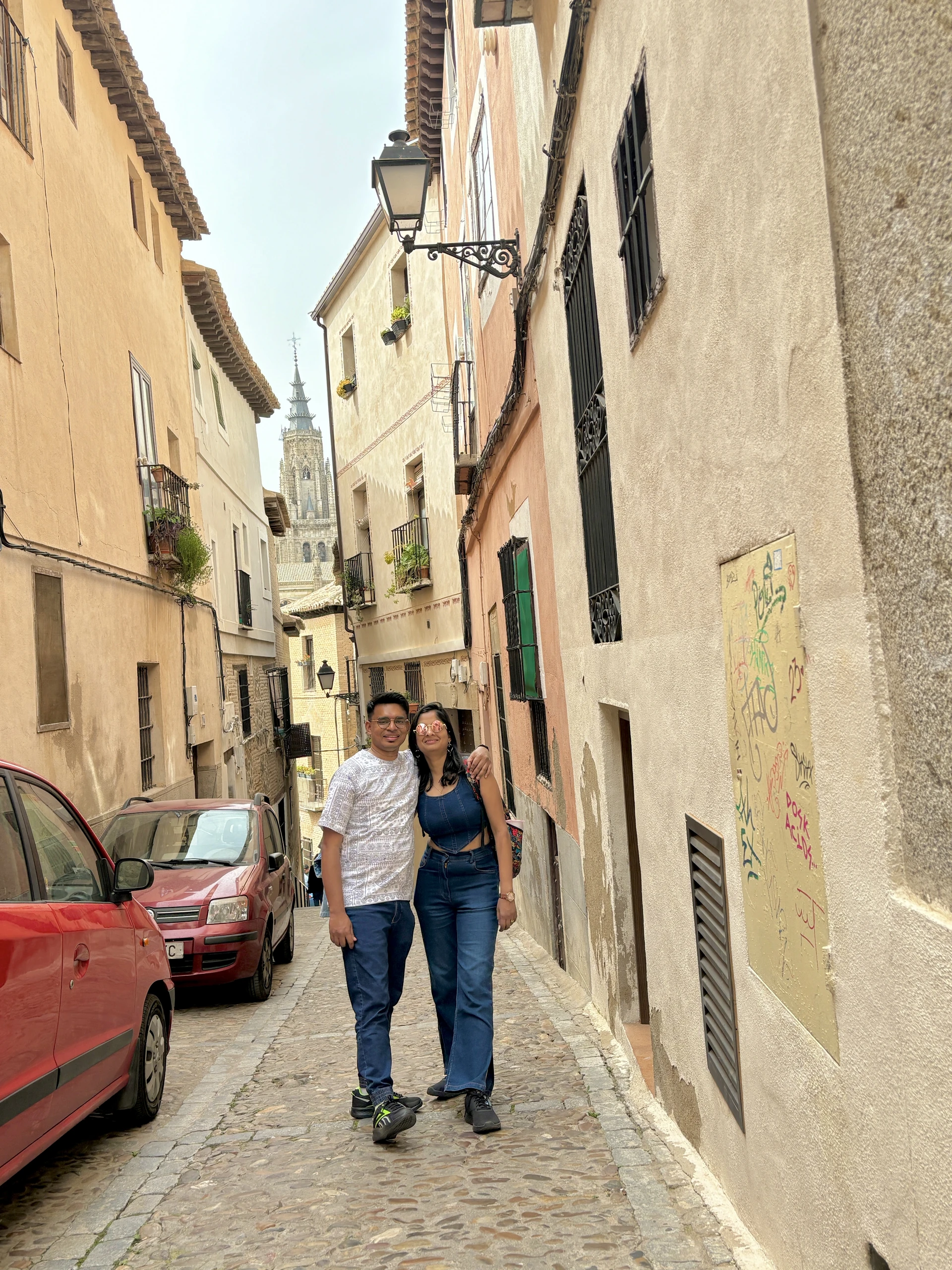 Cobbled streets of Toledo