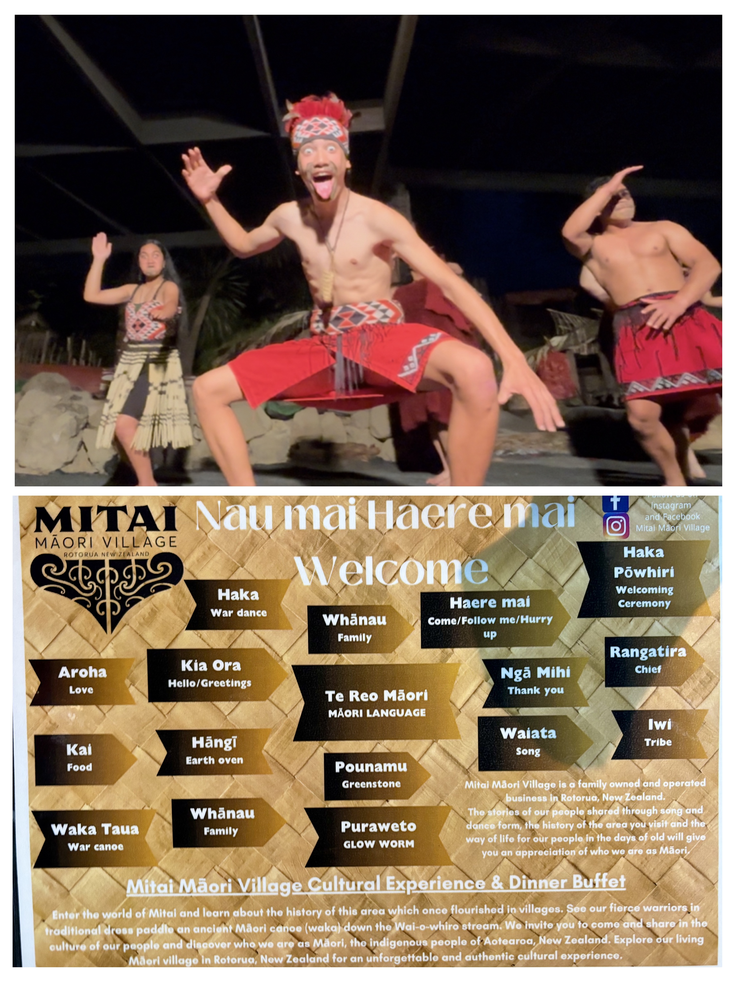 Maori warriors performing traditional Haka dance