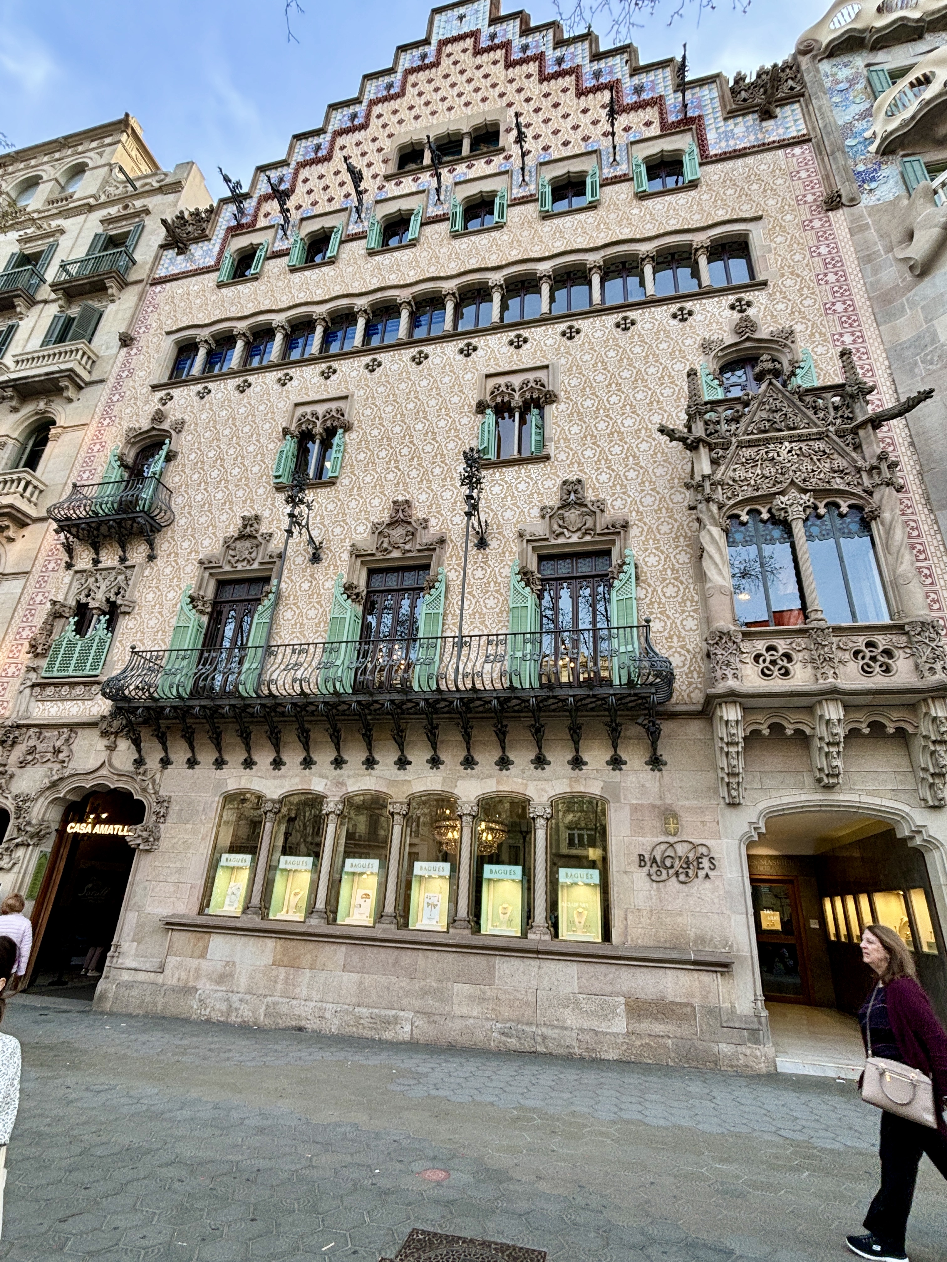 Casa Amatller and Casa Batllo architectural marvels