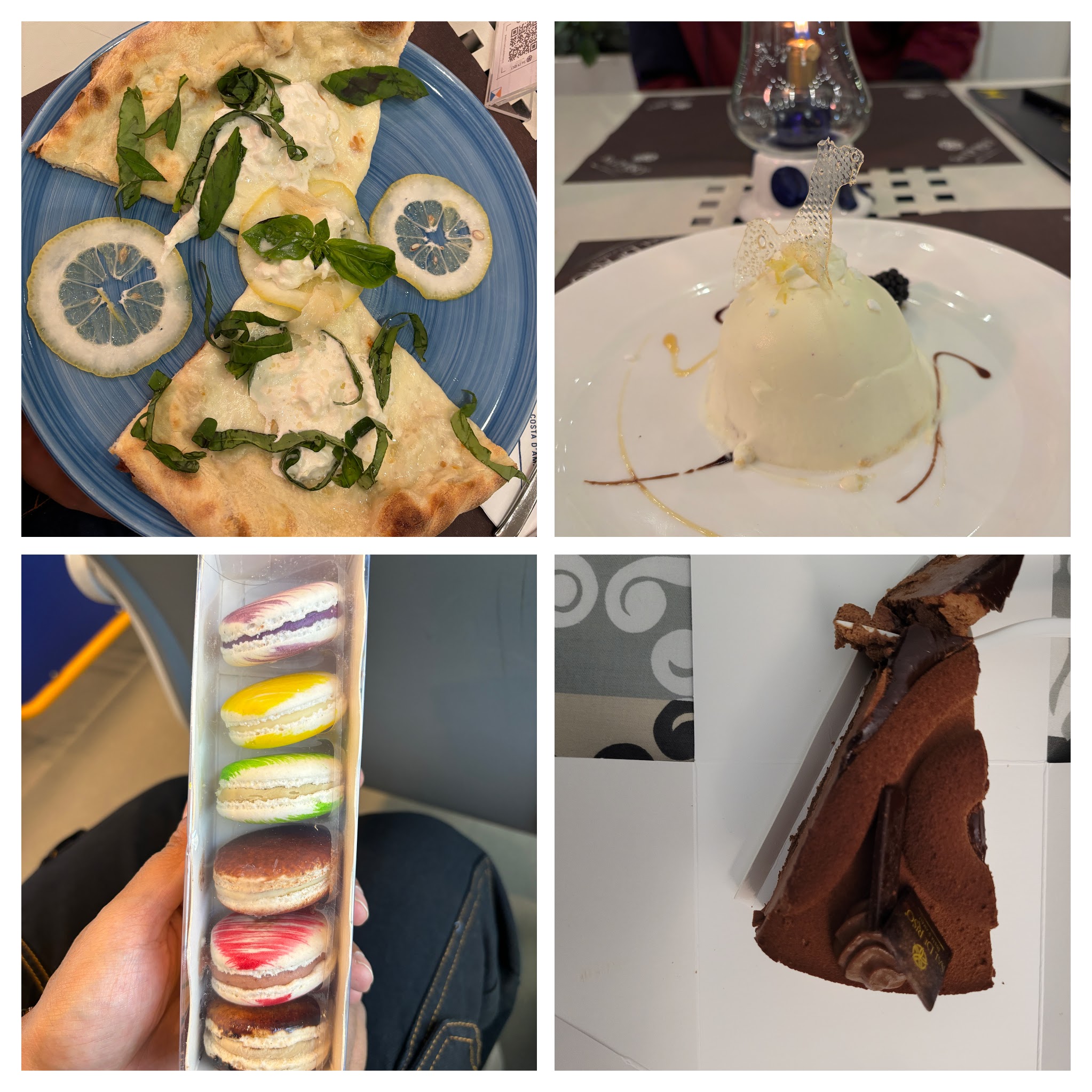 Decadent pastries and desserts from Sal De Riso in Minori