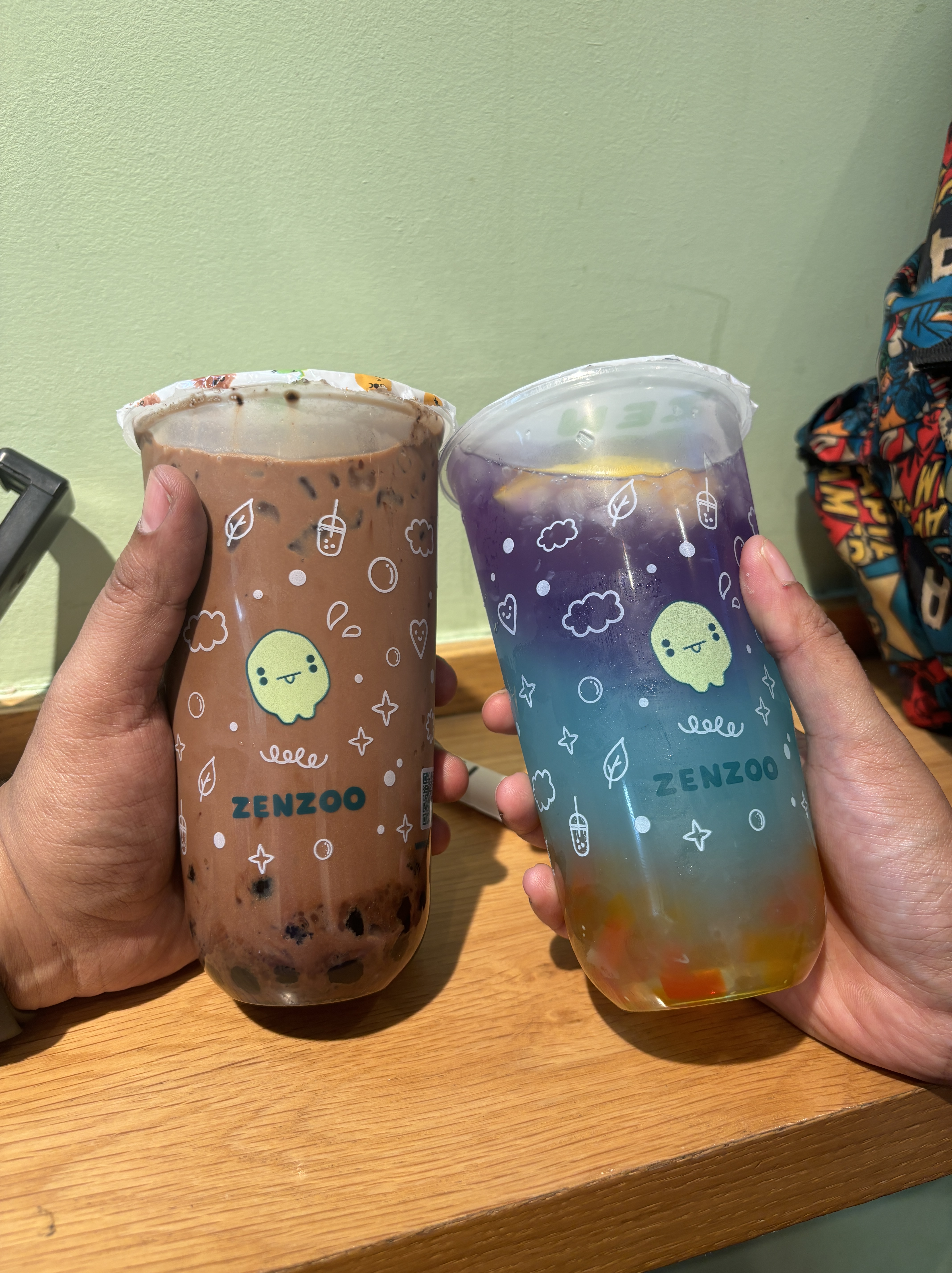 Unforgettable bubble tea break in Madrid