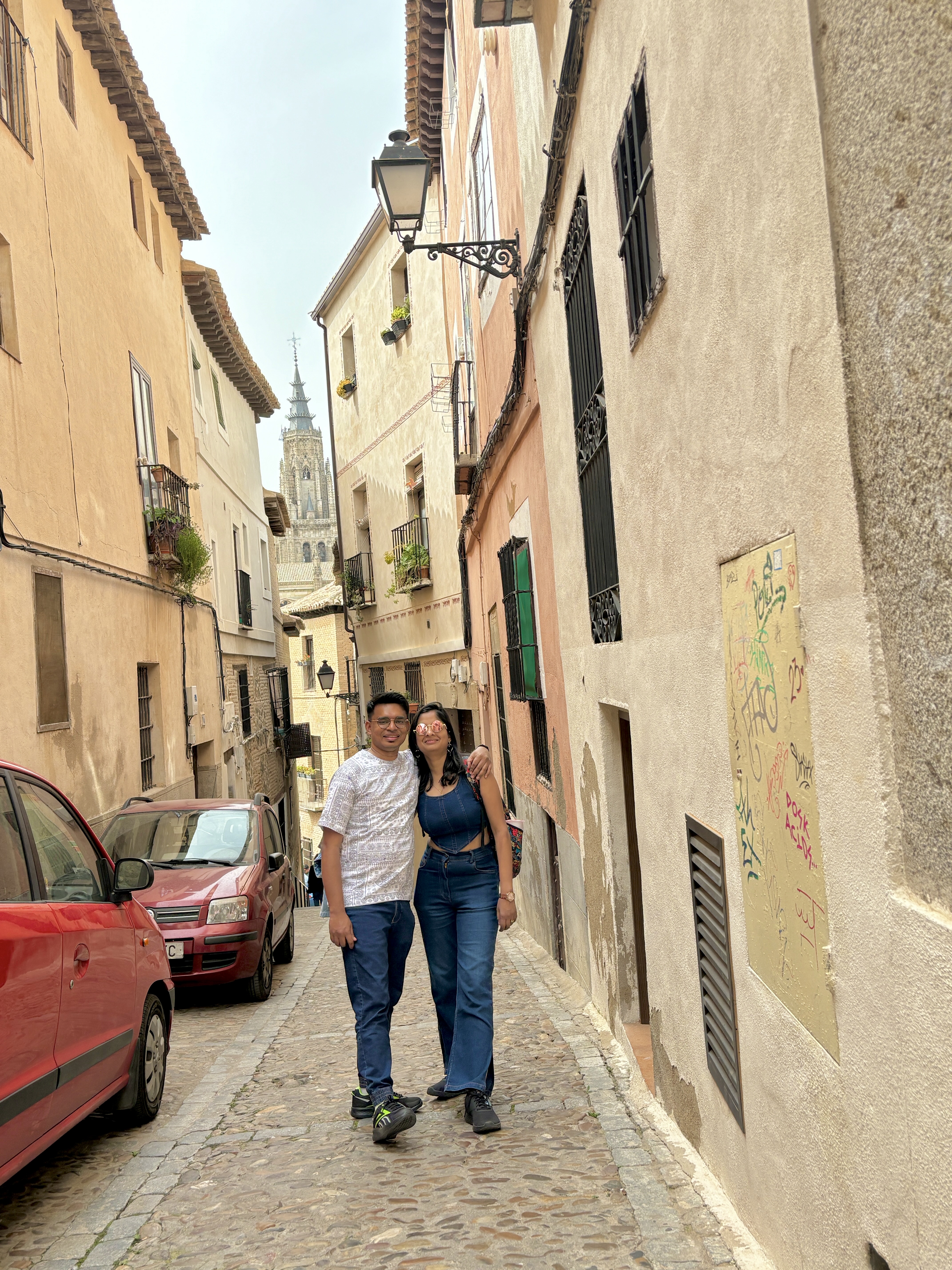Cobbled streets of Toledo